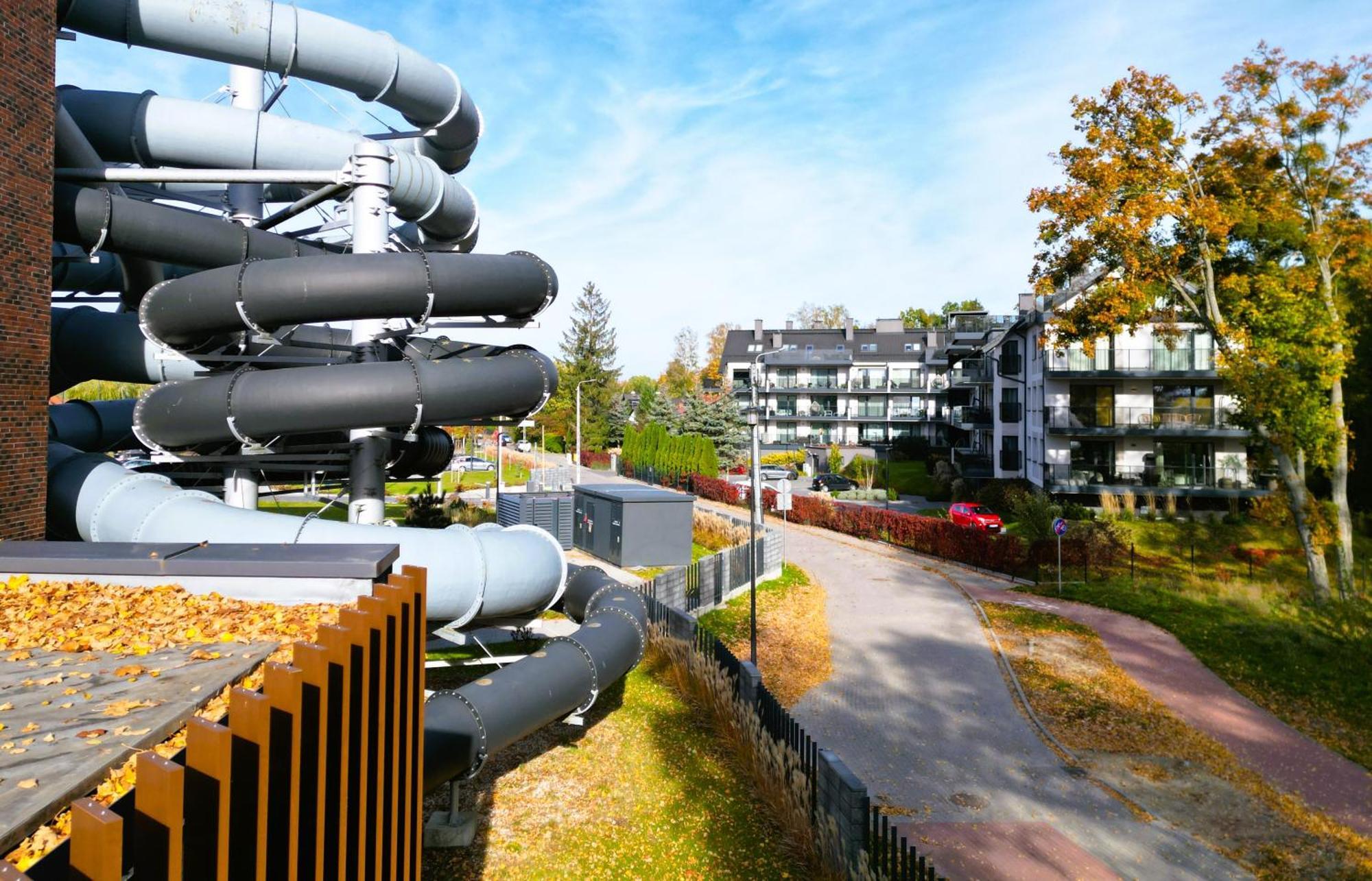 Lake Apart Ostroda - Widok, Przy Plazy, Aquapark, Parking Podziemny, Winda, Netflix 외부 사진