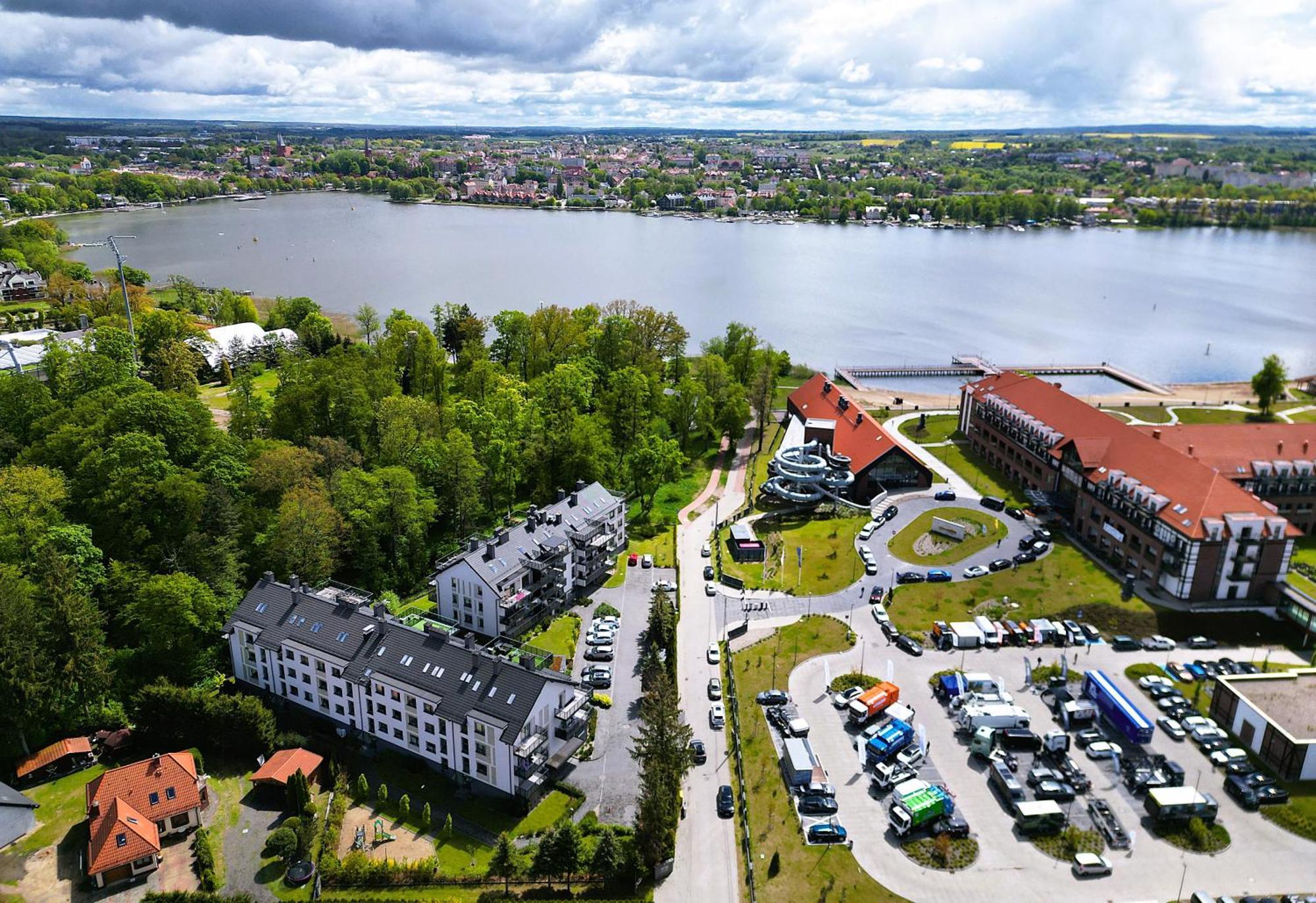 Lake Apart Ostroda - Widok, Przy Plazy, Aquapark, Parking Podziemny, Winda, Netflix 외부 사진